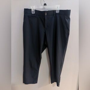 Classic Black Athletic Capris